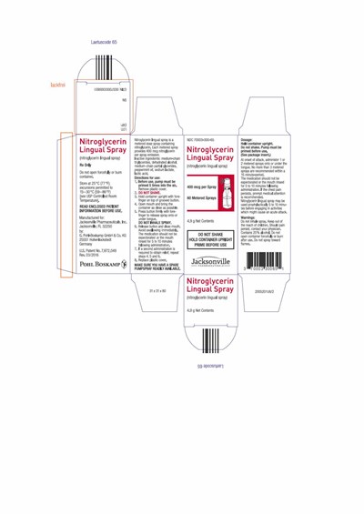 Nitroglycerin Spray Box (Nitroglycerin Spray Box)